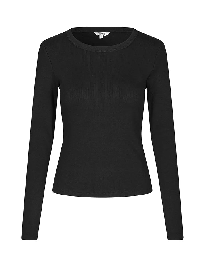 Otis Long Sleeve top in Black