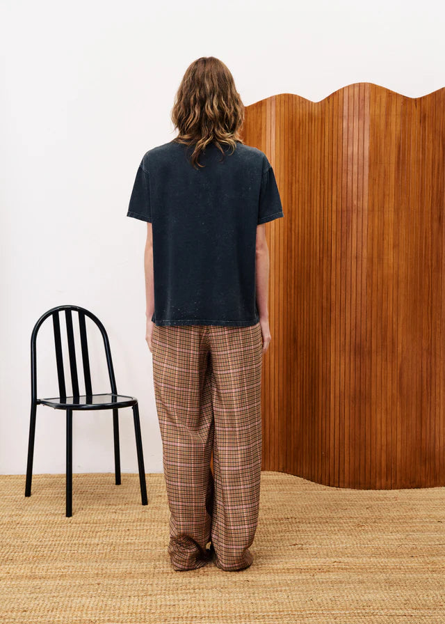 FRNCH Stevia Organic Tee in Anthracite