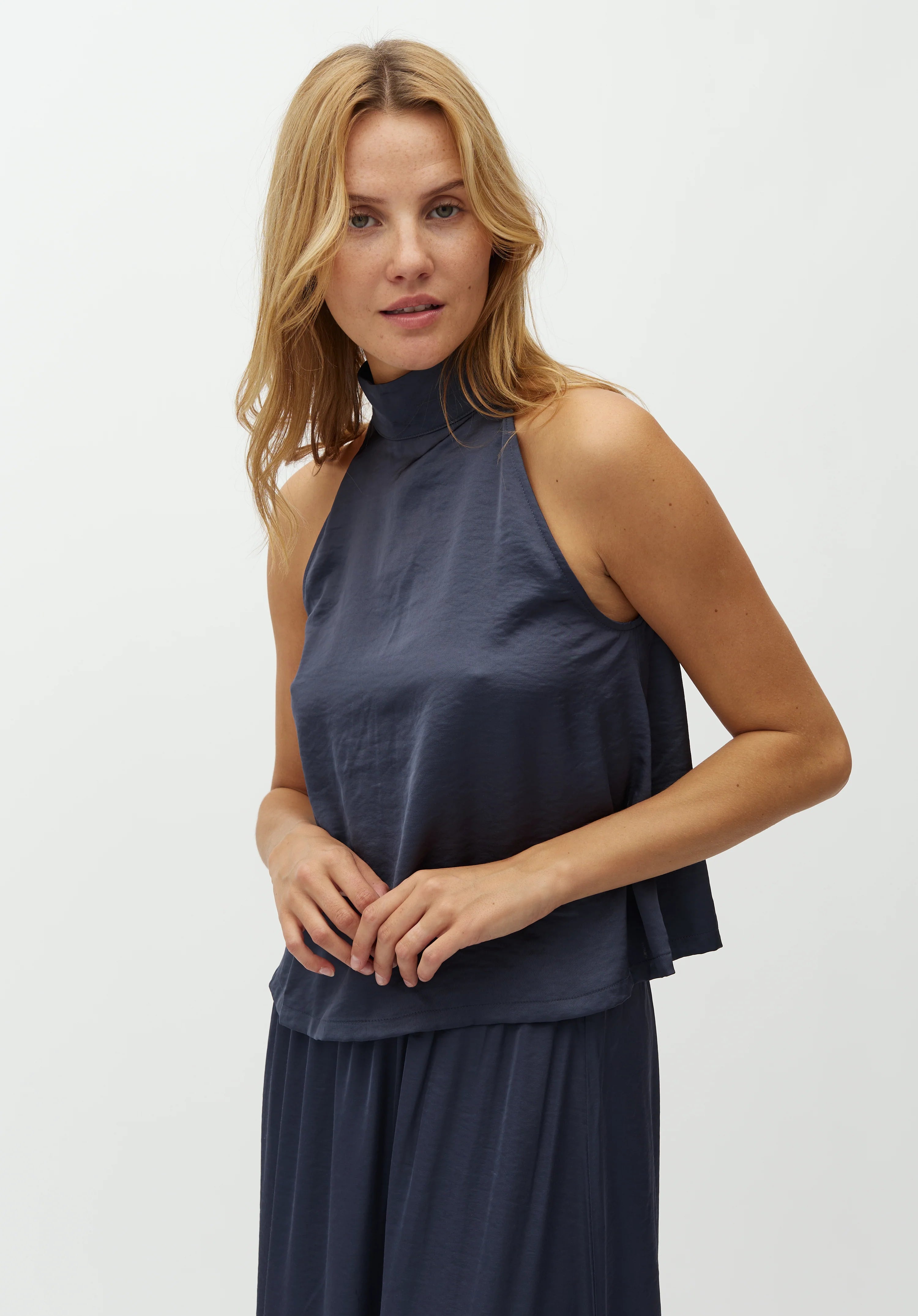 Zuzeel-M Top in Bering Blue