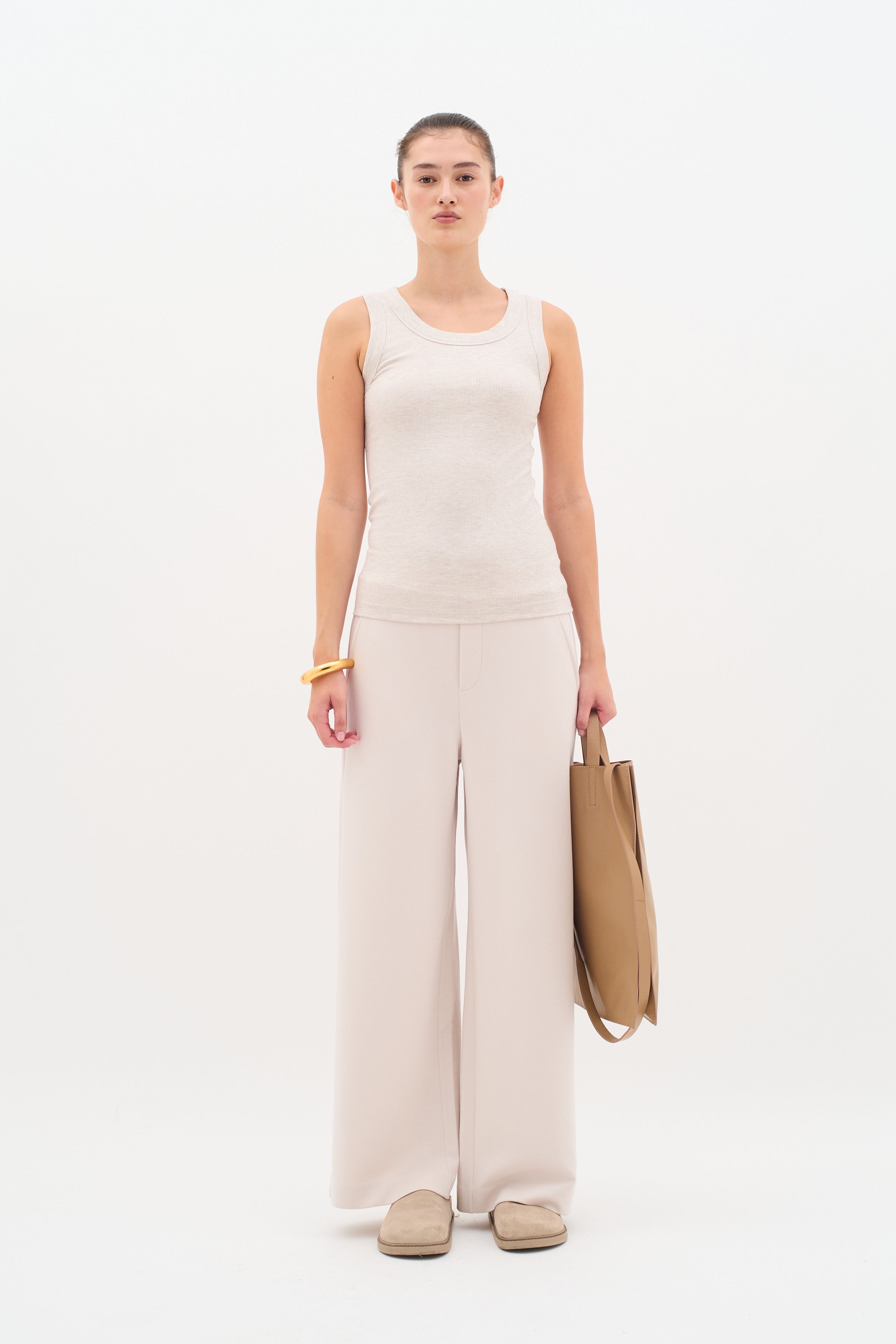 InWear Dagna Tank in Ecru