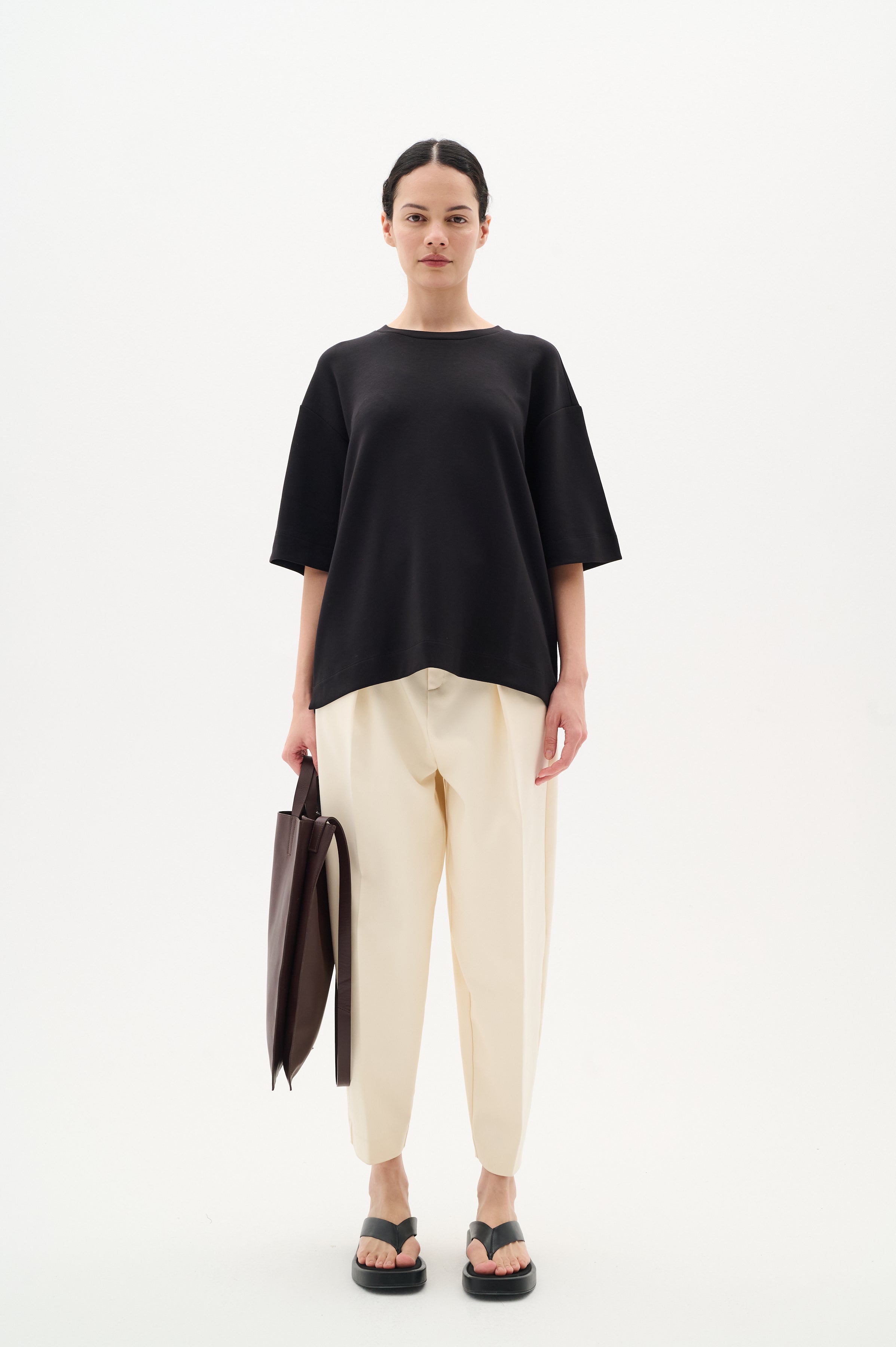 InWear Pannie Oversized T-Shirt In Black