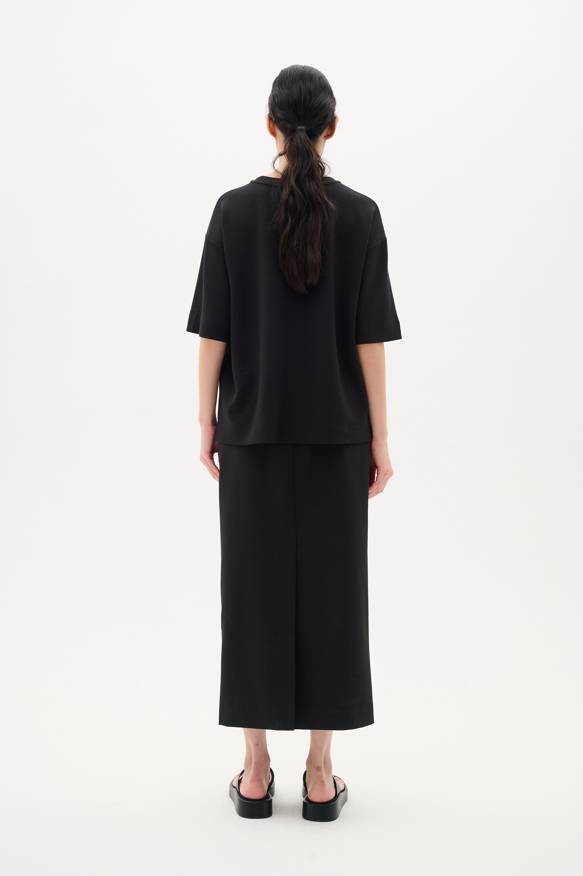 InWear Pannie Oversized T-Shirt In Black