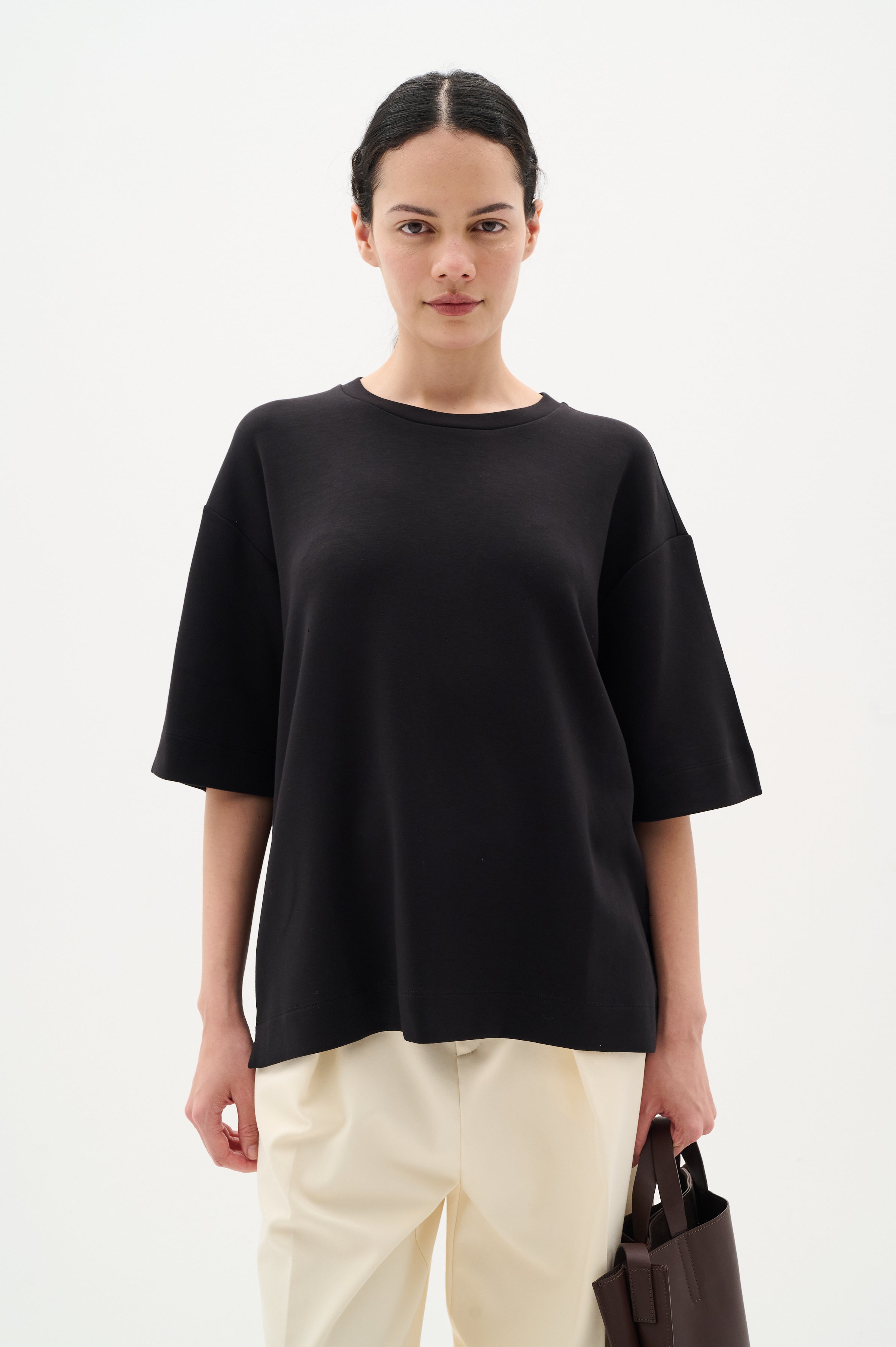 InWear Pannie Oversized T-Shirt In Black