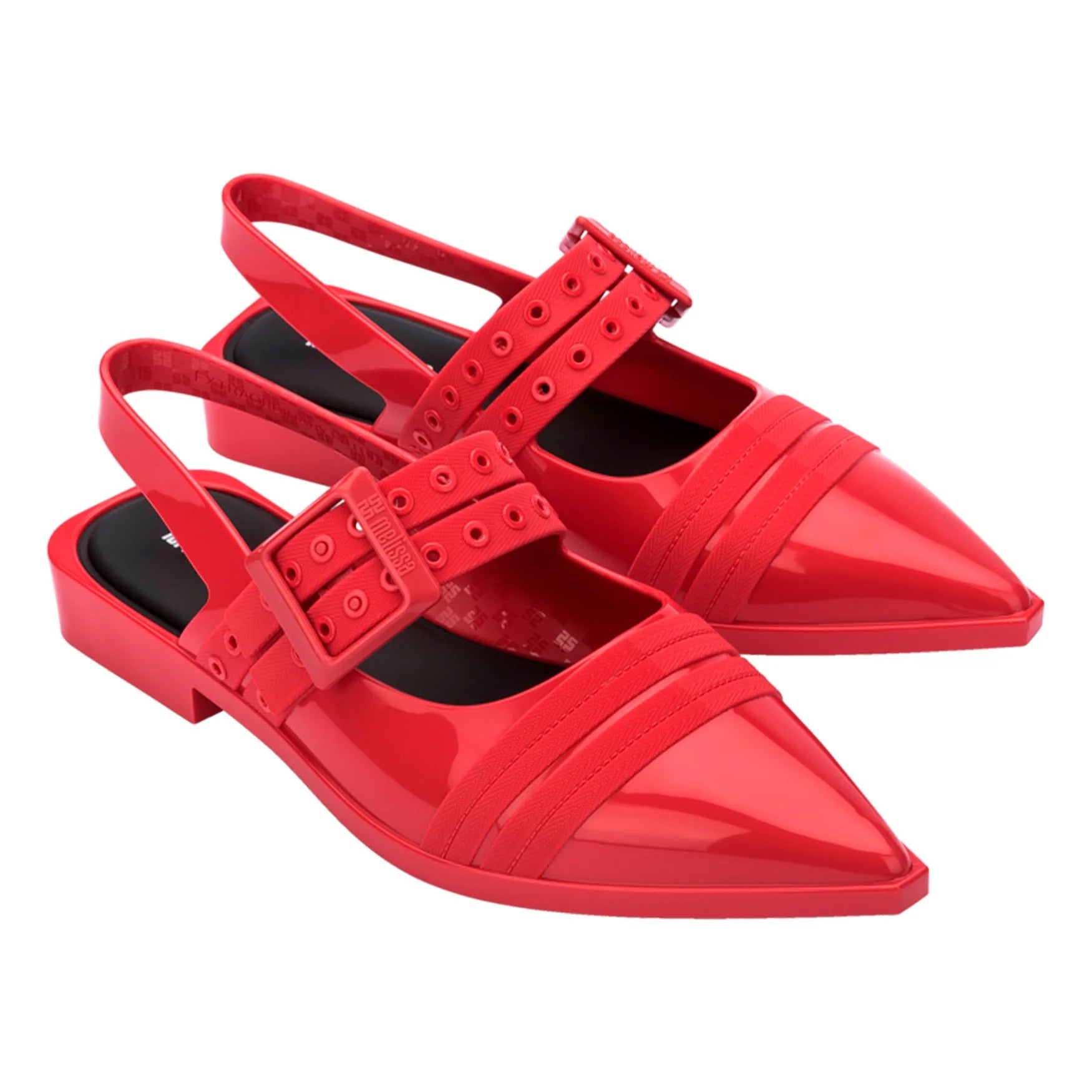 Melissa Ladylike Slingback in Red