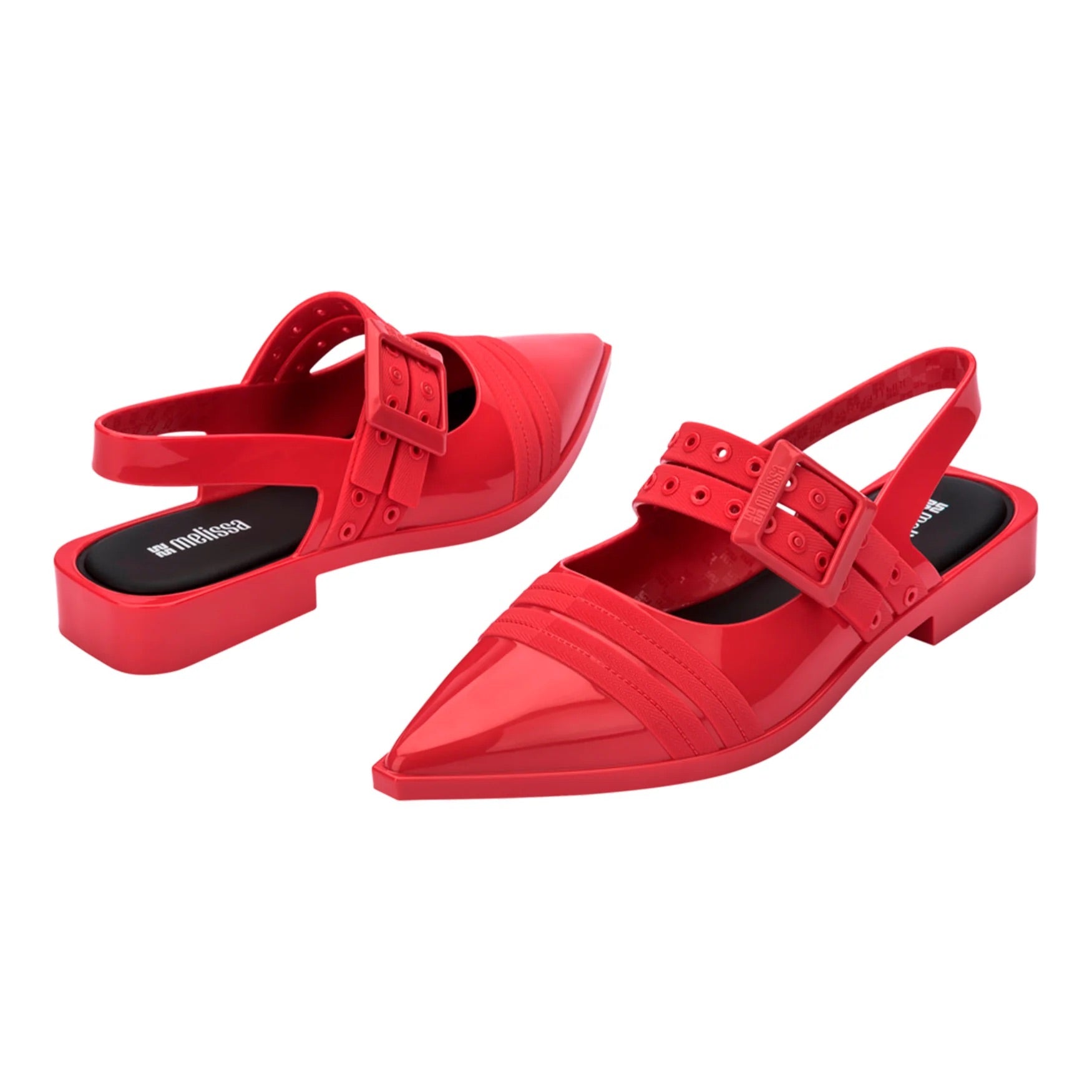 Melissa Ladylike Slingback in Red