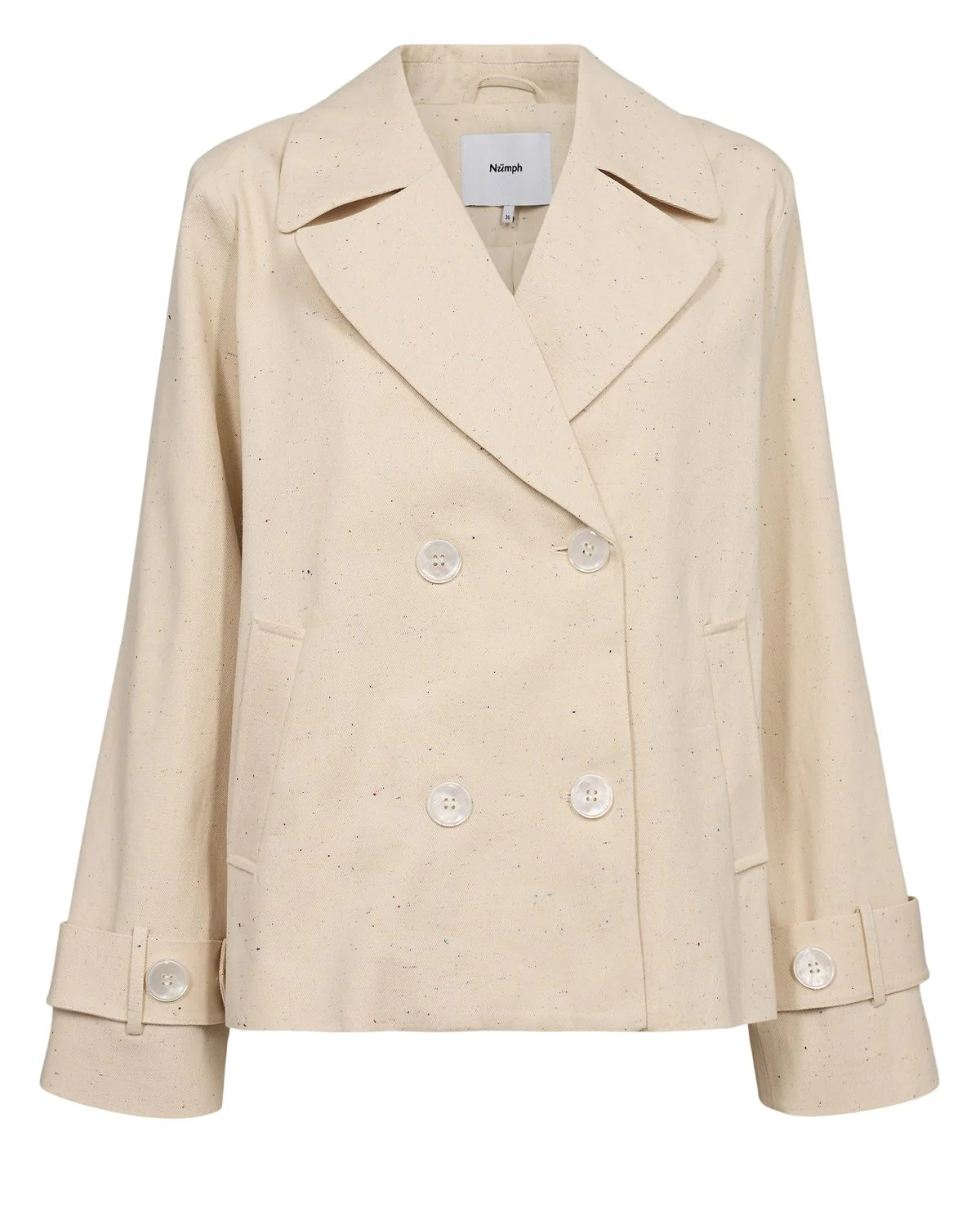 Numph Nusilla Trench Jacket in Pristine