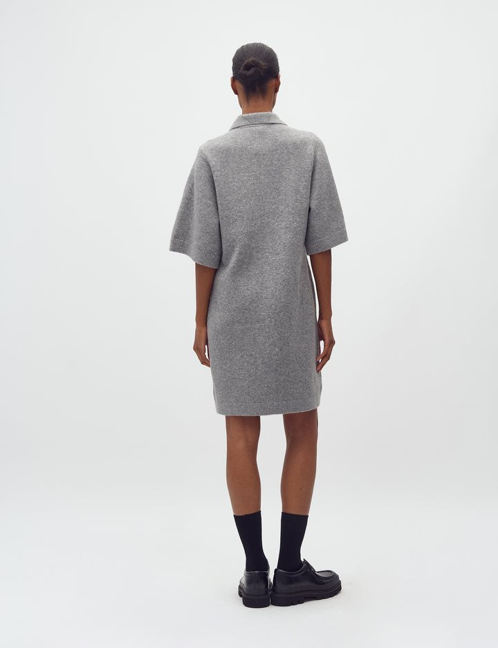 MbyM Shyla Biman Knitted Dress in Grey