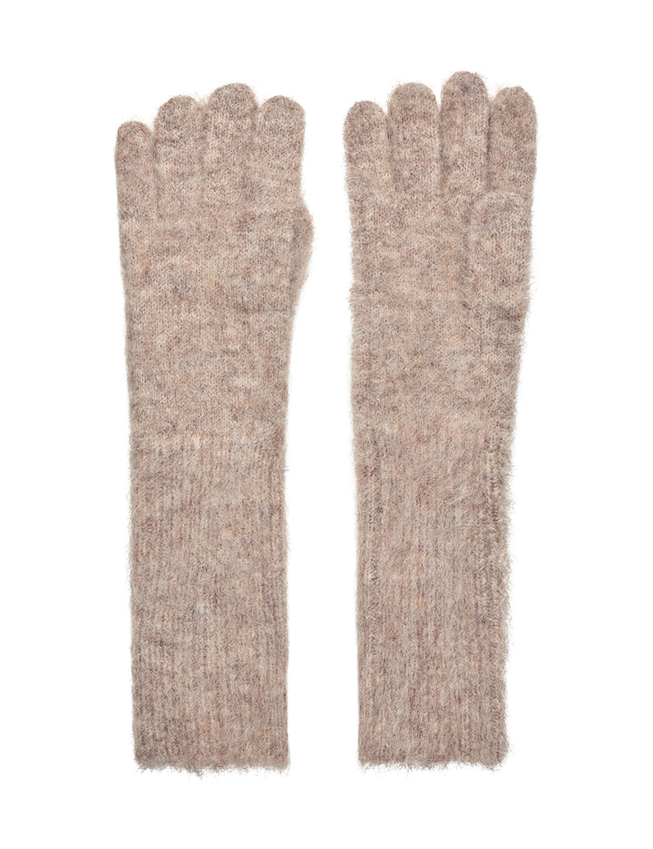 MbyM Long Gloves in Oat Melange