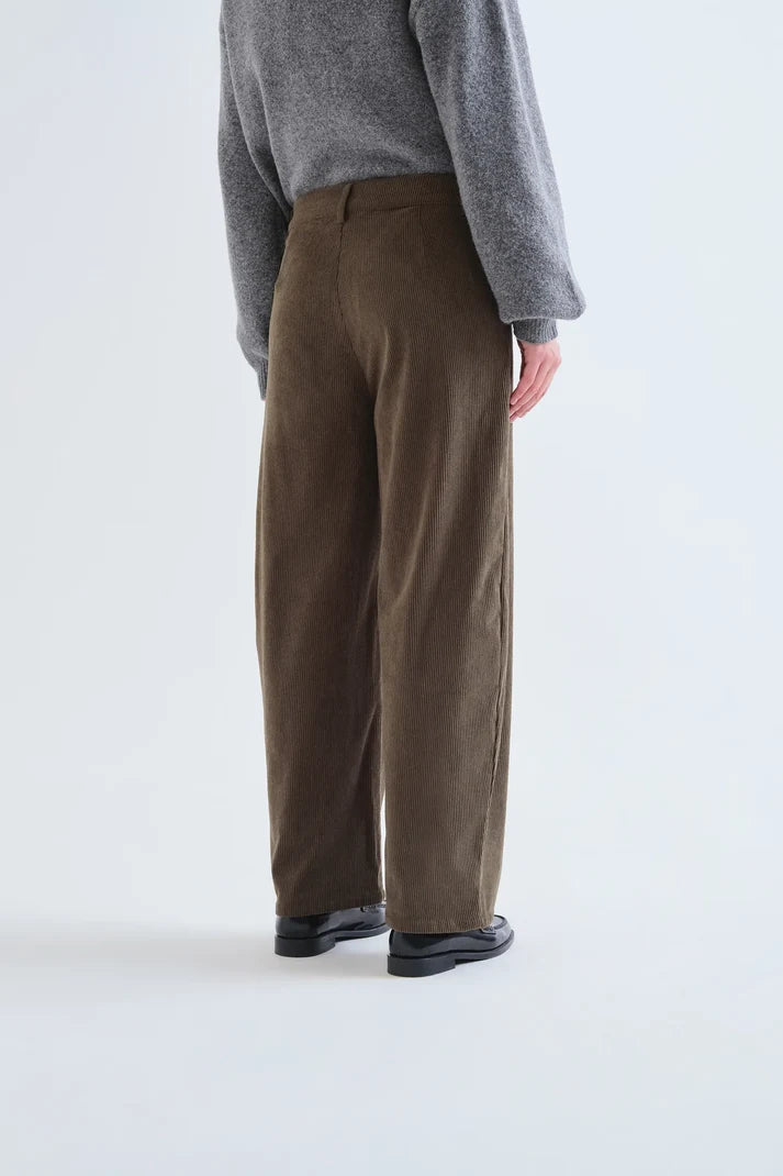 Moss Green corduroy trousers