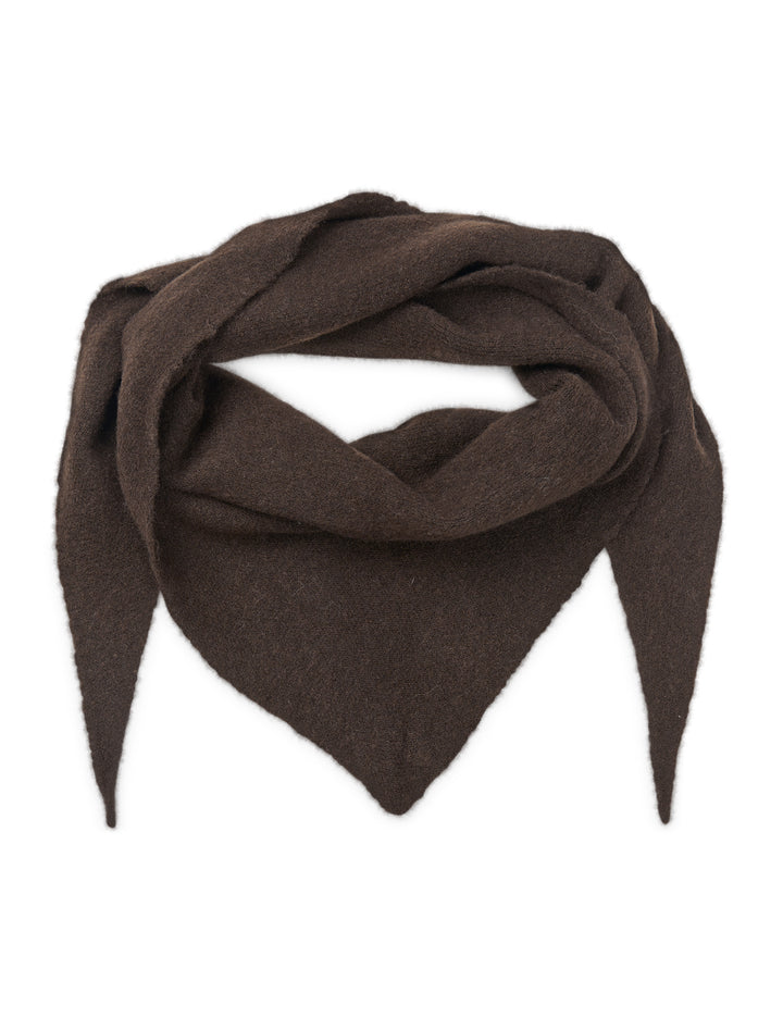 MbyM Triangle Scarf in Chocolate