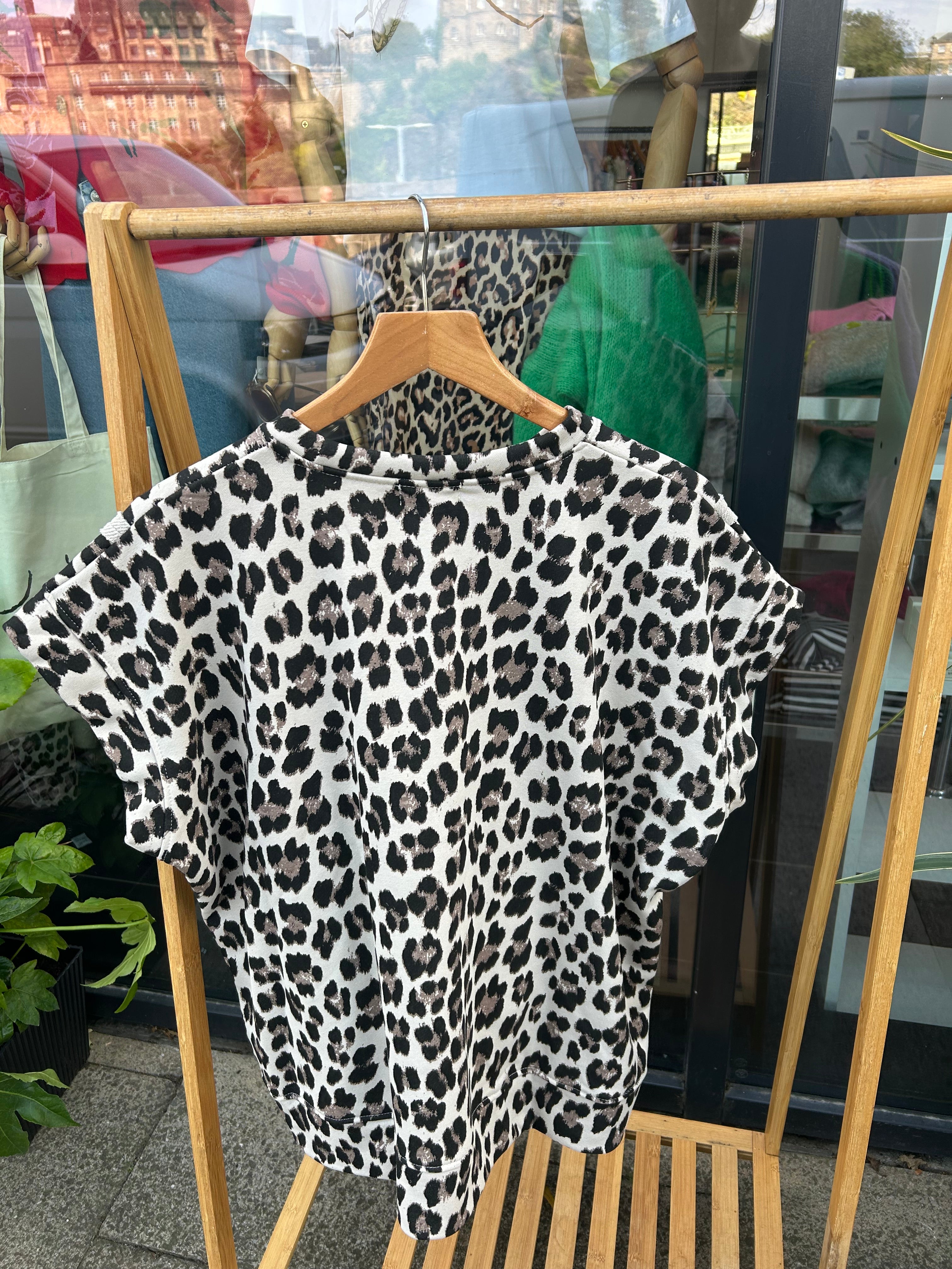 Willow Leopard Print Top (ONE SIZE)