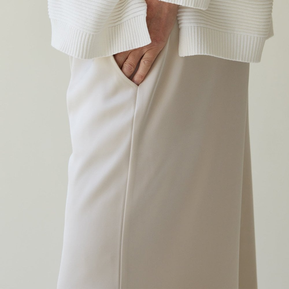 Thea Satin Trouser in Champagne (ONE SIZE)