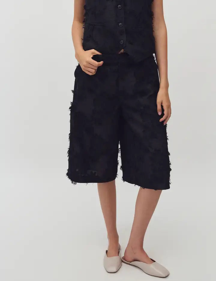 MbyM Bloomilla Shorts in Caviar