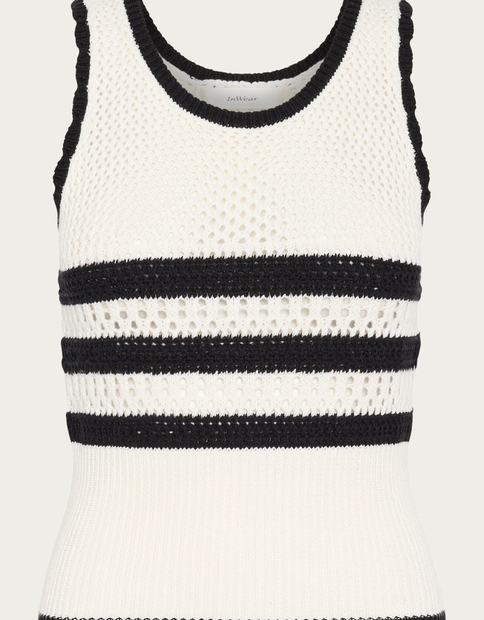 InWear Yancy Knitted Striped Tank Top IW Top