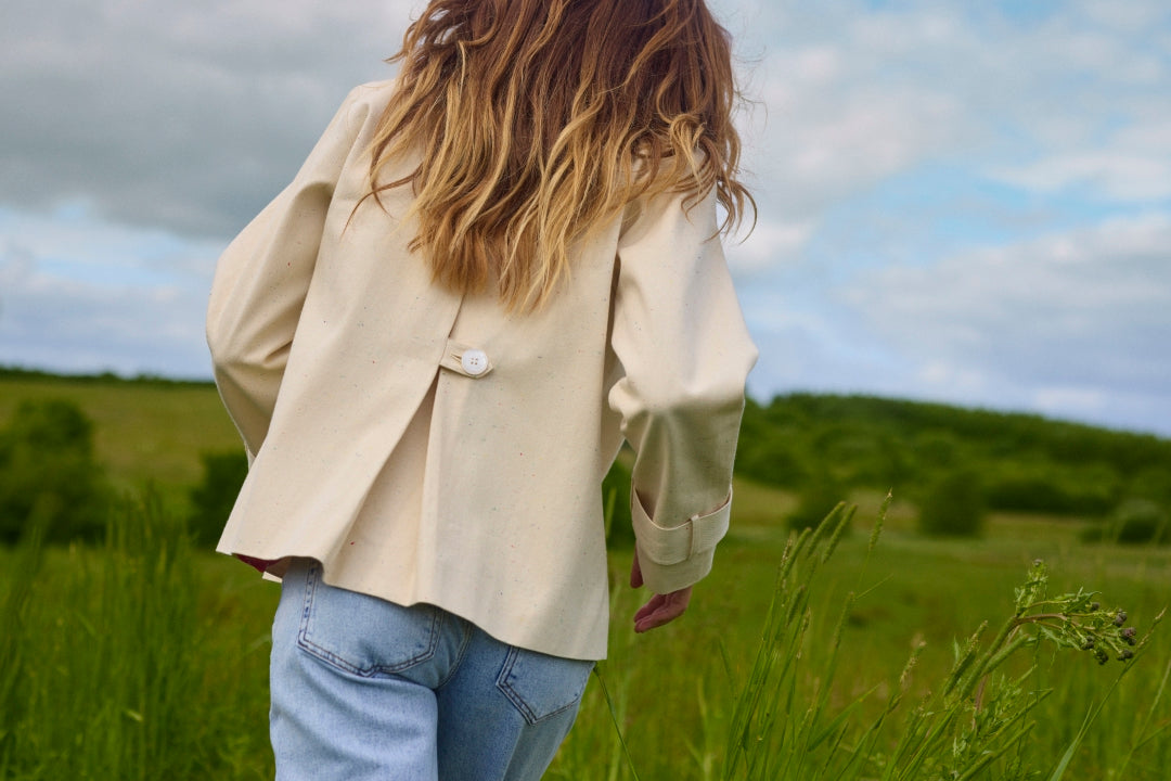 Numph Nusilla Trench Jacket in Pristine