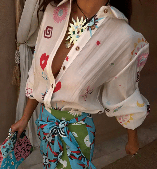 Never Fully Dressed Morocco Charms Marley Shirt