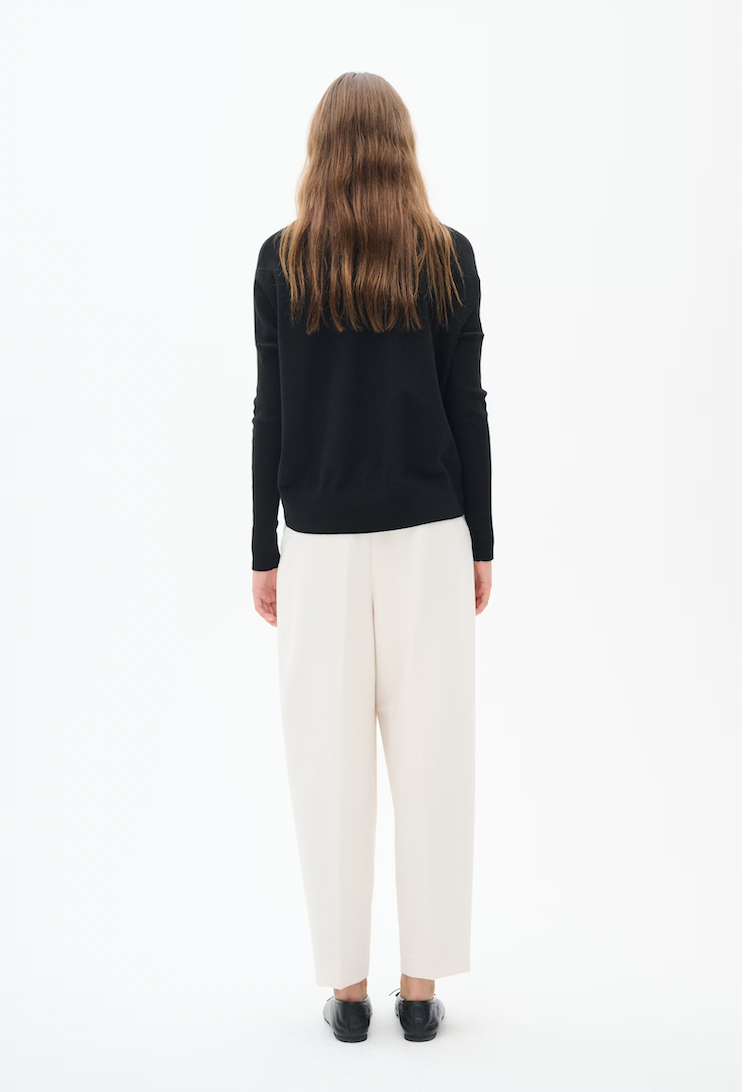 InWear Zella Barrel Trouser In Whisper White