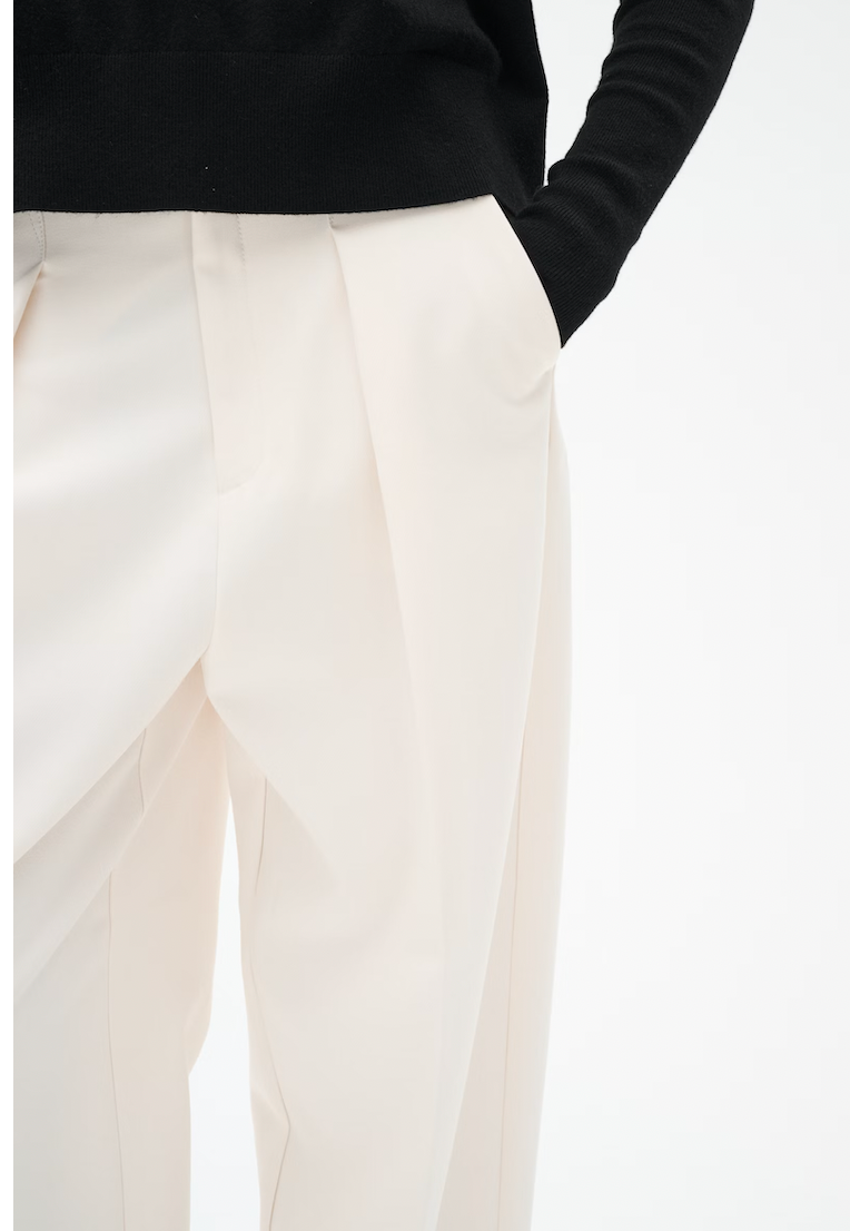 InWear Zella Barrel Trouser In Whisper White