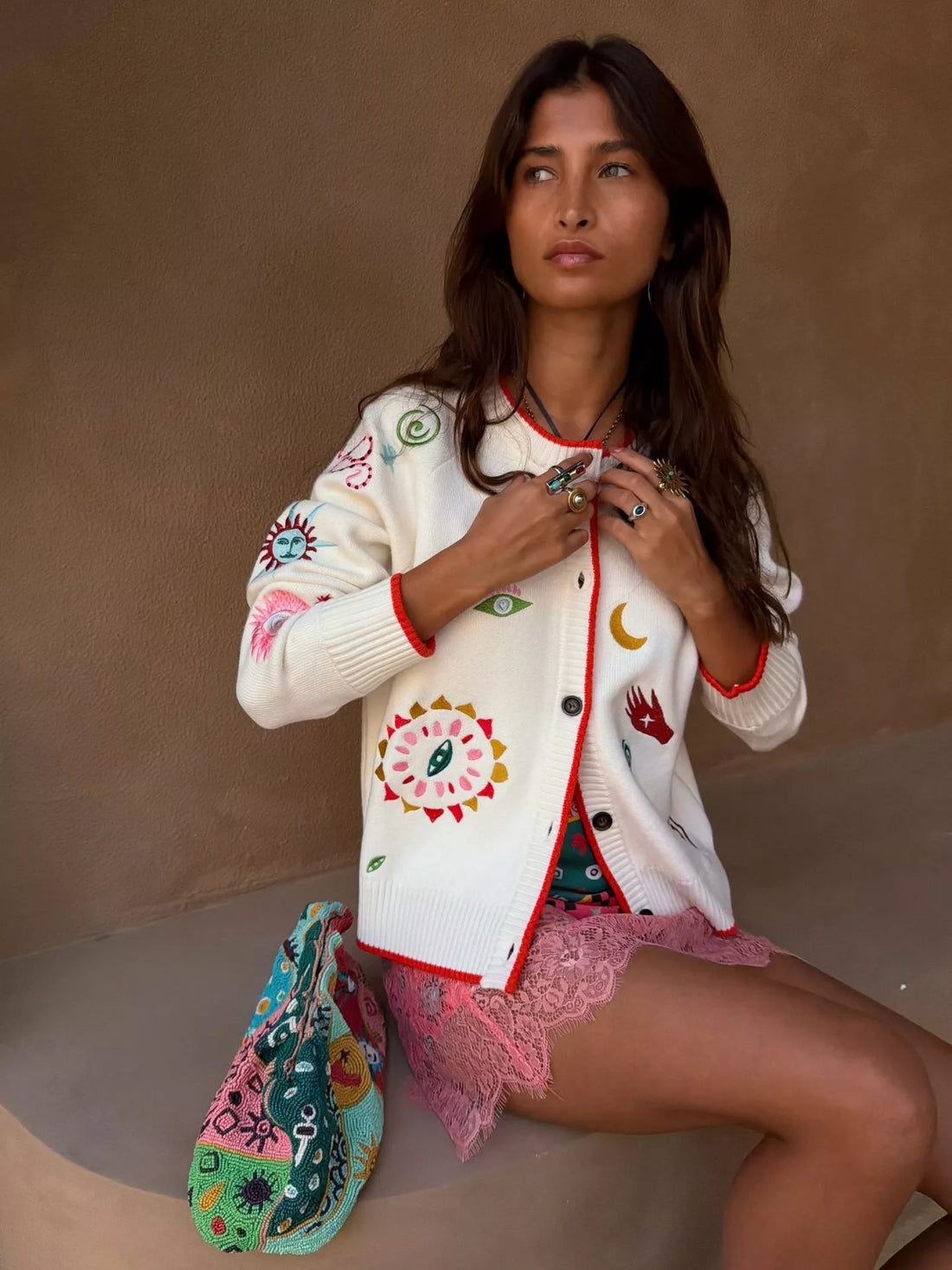 Never Fully Dressed Morocco Charms Cardigan