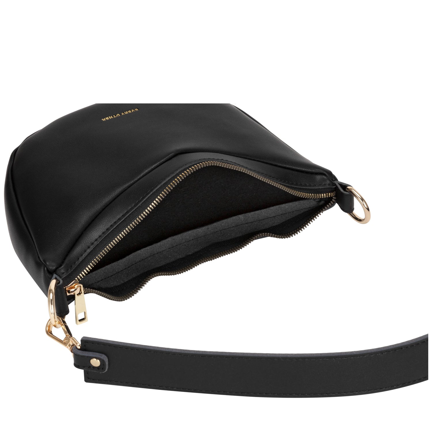 Large Slouch Crossbody In Black