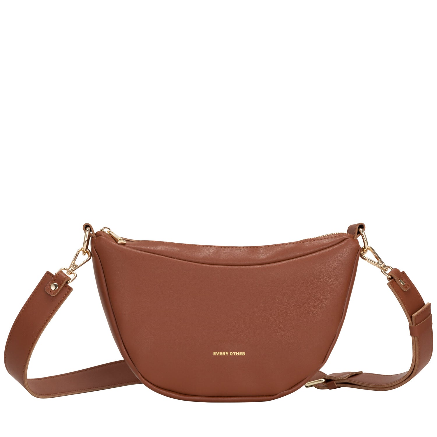 Slouch Crossbody In Tan