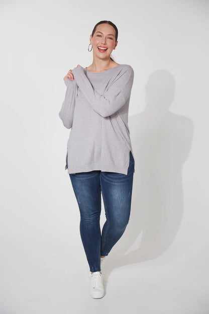 Eb &amp; Ive Cordova Jumper In Grey (ONE SIZE)