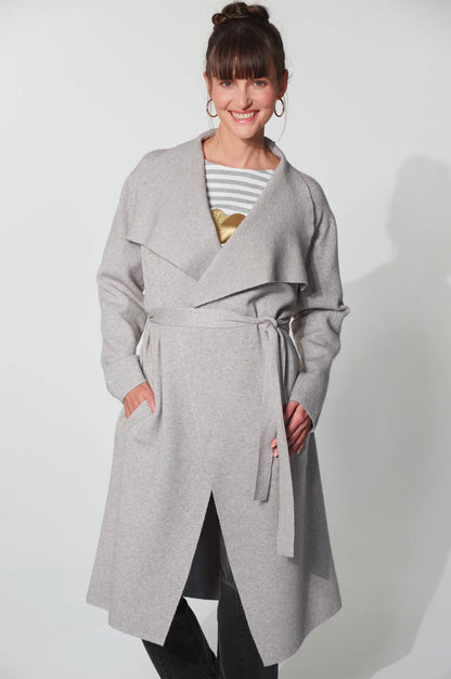 Eb &amp; Ive Cordova Cardigan In Grey