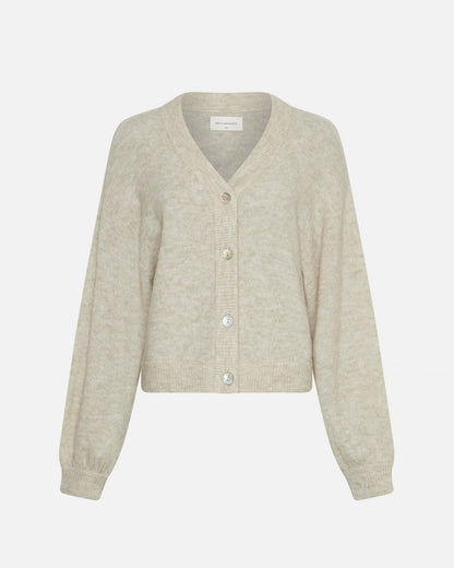 MSCH Petrinelle Hope Cardigan In Oatmeal Melange