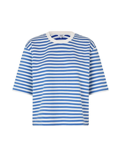 MbyM Betsy Top in Sapphire Stripe