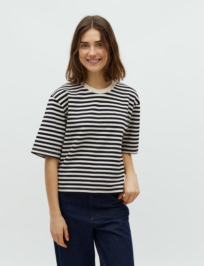 MbyM Betsy Top in Night Sky Stripe