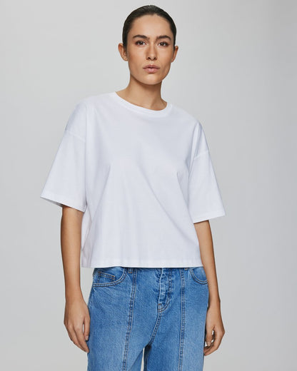 MSCH Moa Melea Tee in Bright White