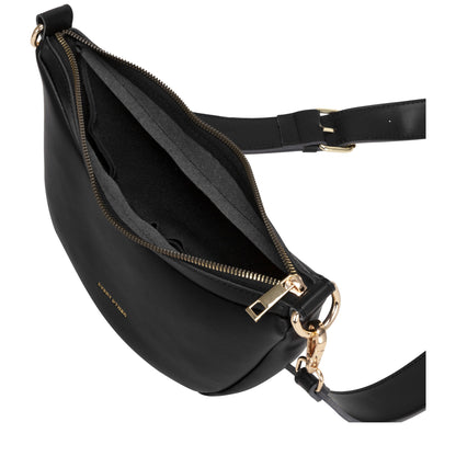 Large Slouch Crossbody In Black