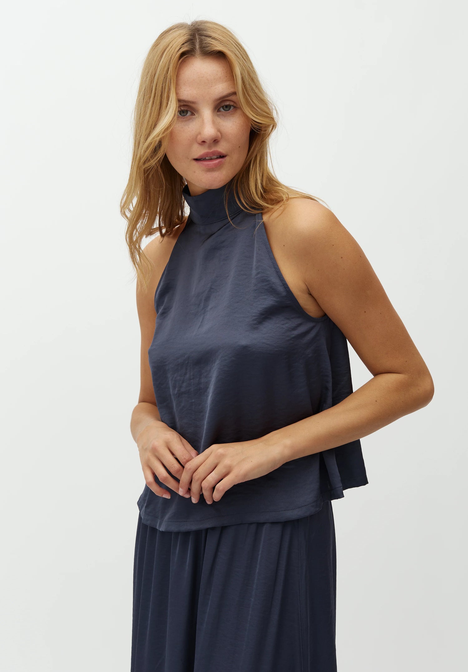 Zuzeel-M Top in Bering Blue