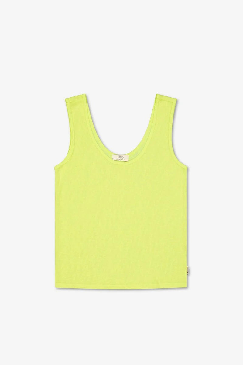 Neon Yellow Tank Top