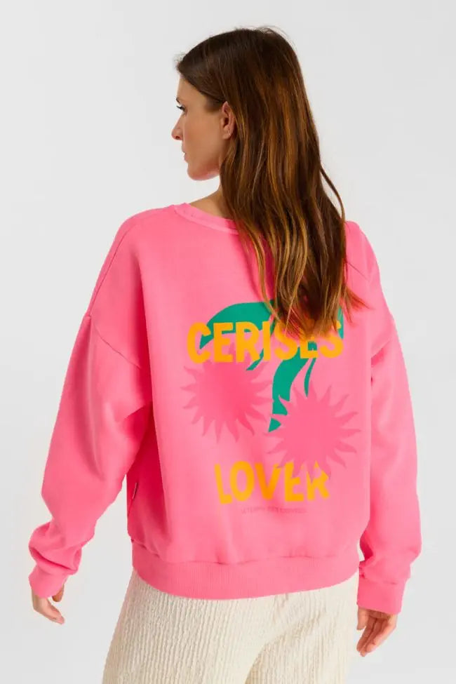 Neon Pink Sweatshirt