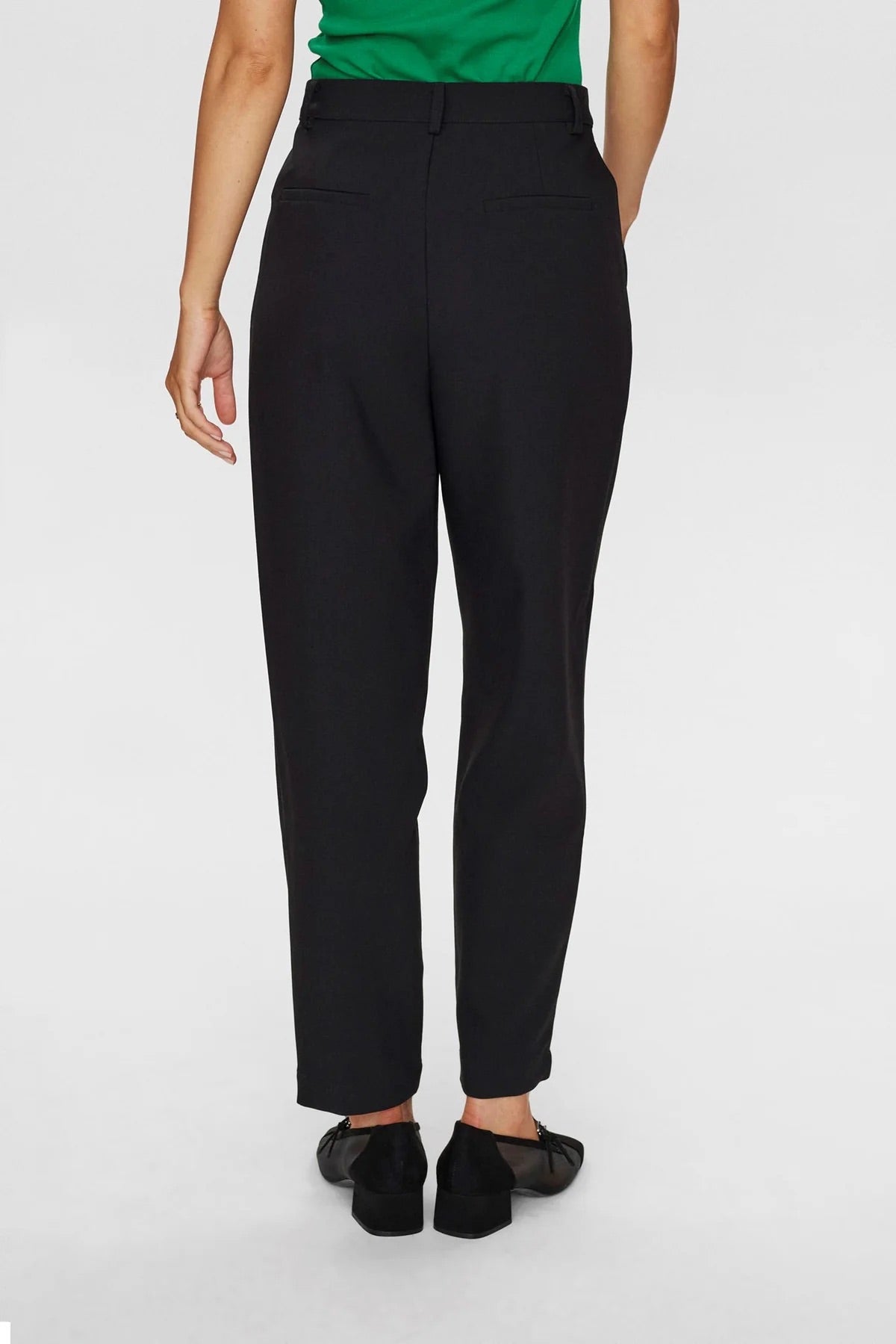 Numph Nukatie Trousers in Caviar