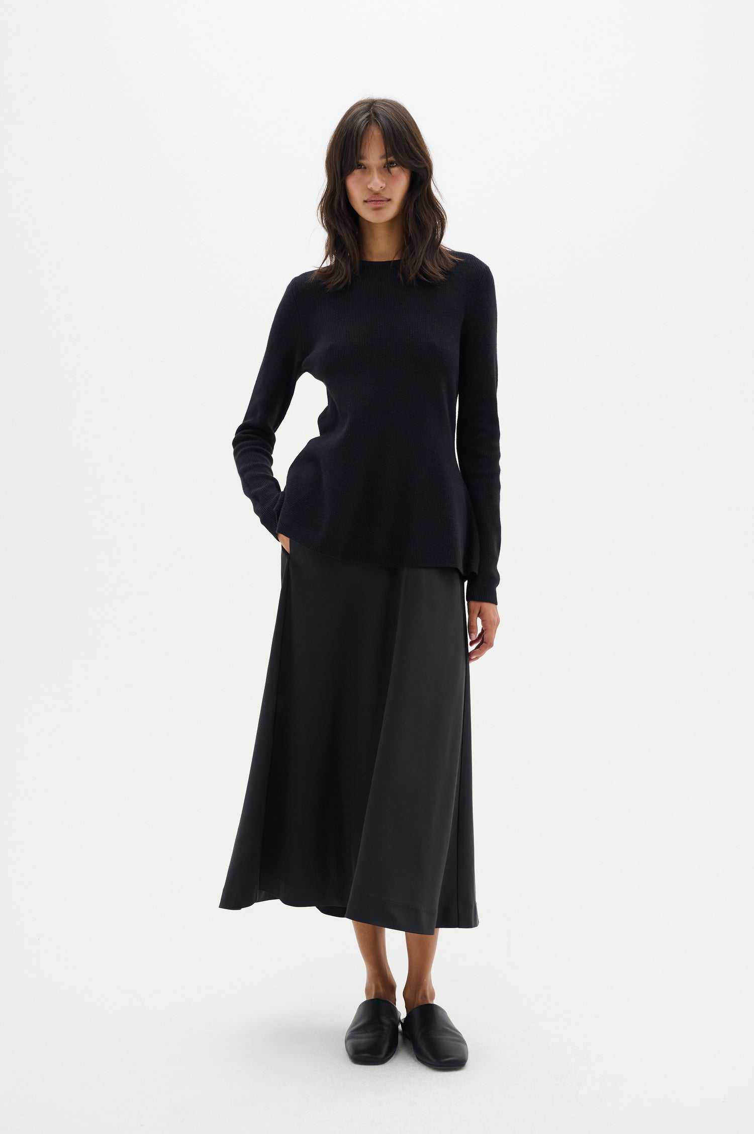 InWear Zilky Skirt in Black