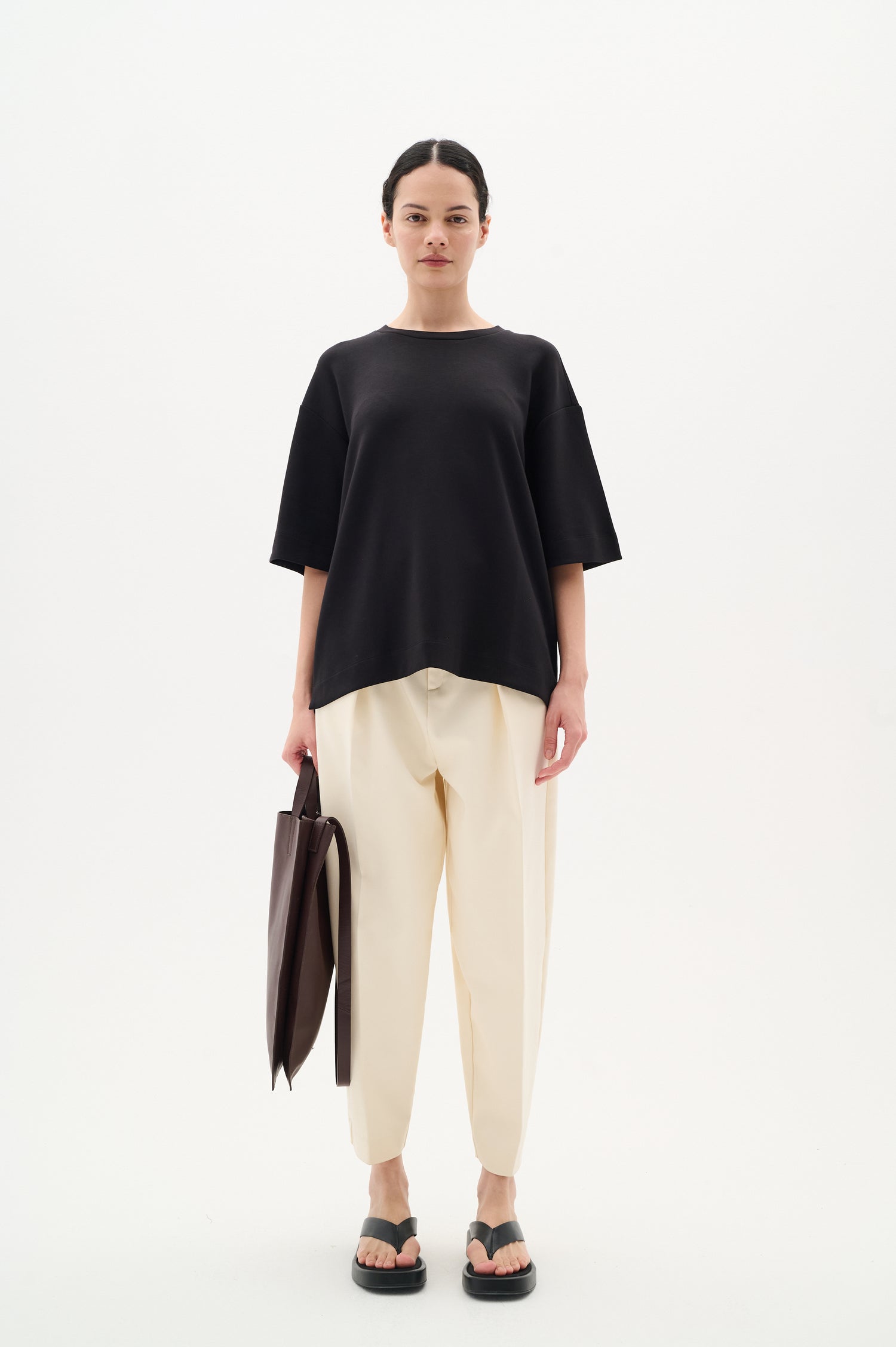 InWear Pannie Oversized T-Shirt In Black