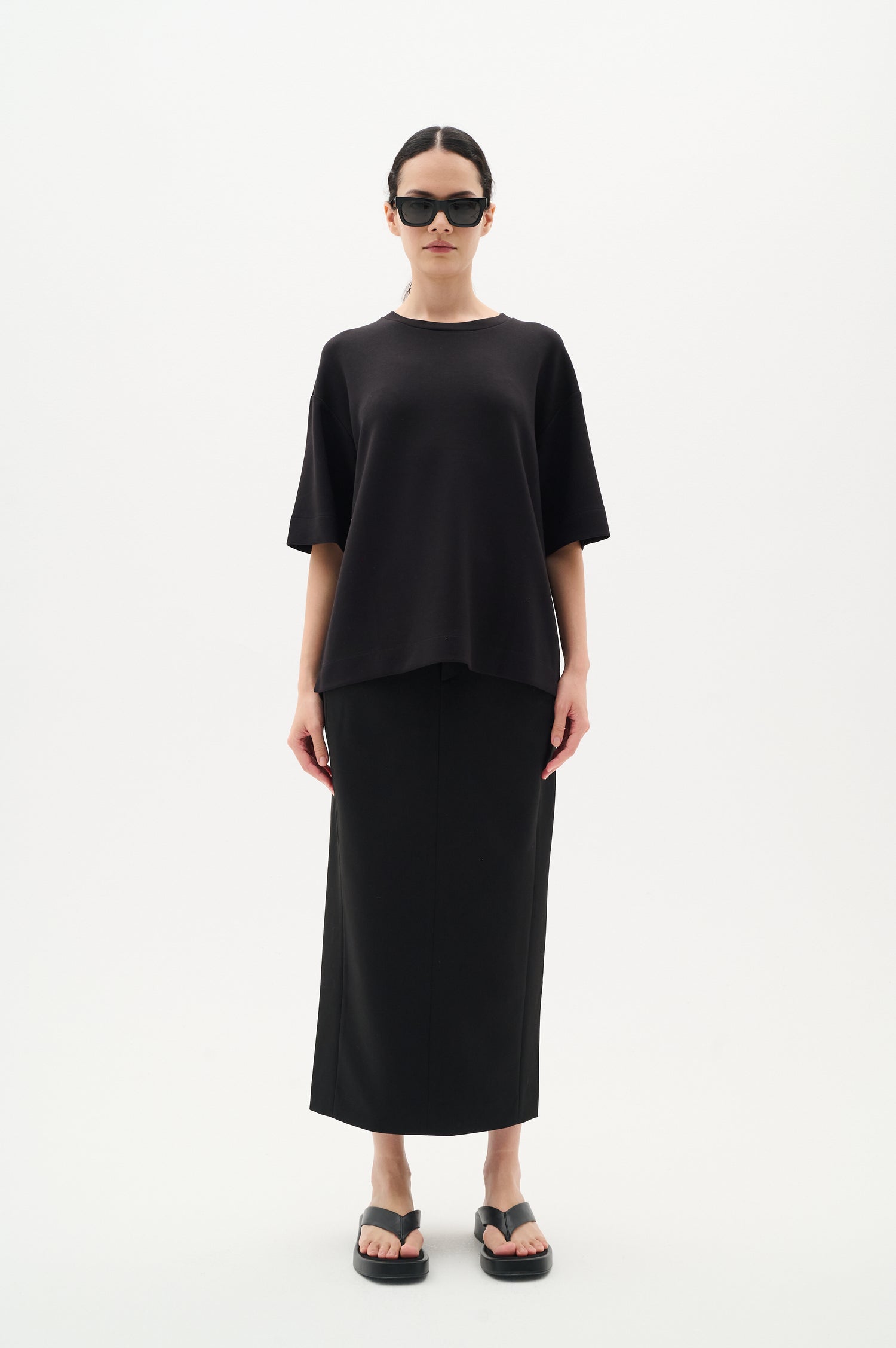 InWear Pannie Oversized T-Shirt In Black