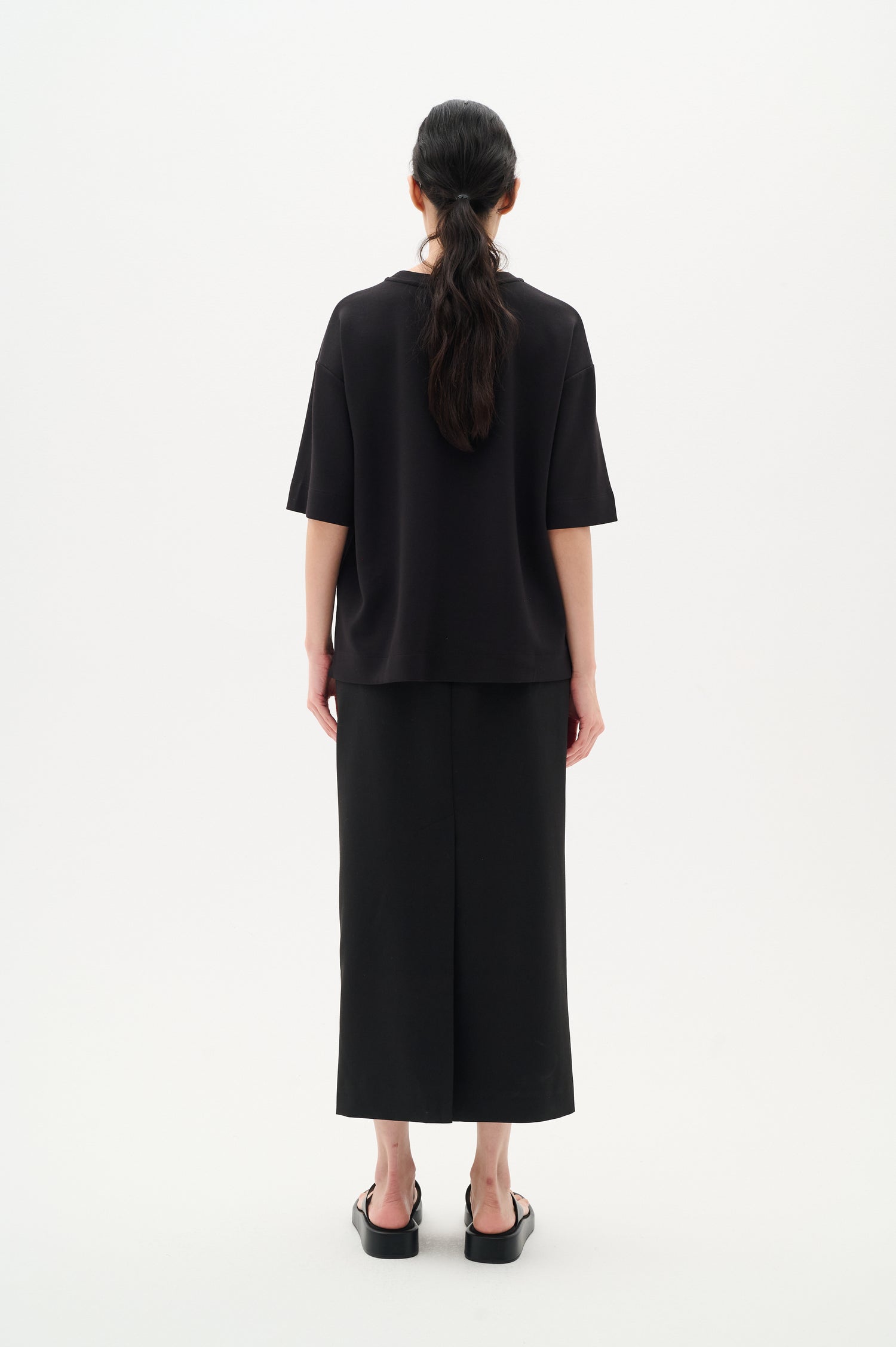 InWear Pannie Oversized T-Shirt In Black