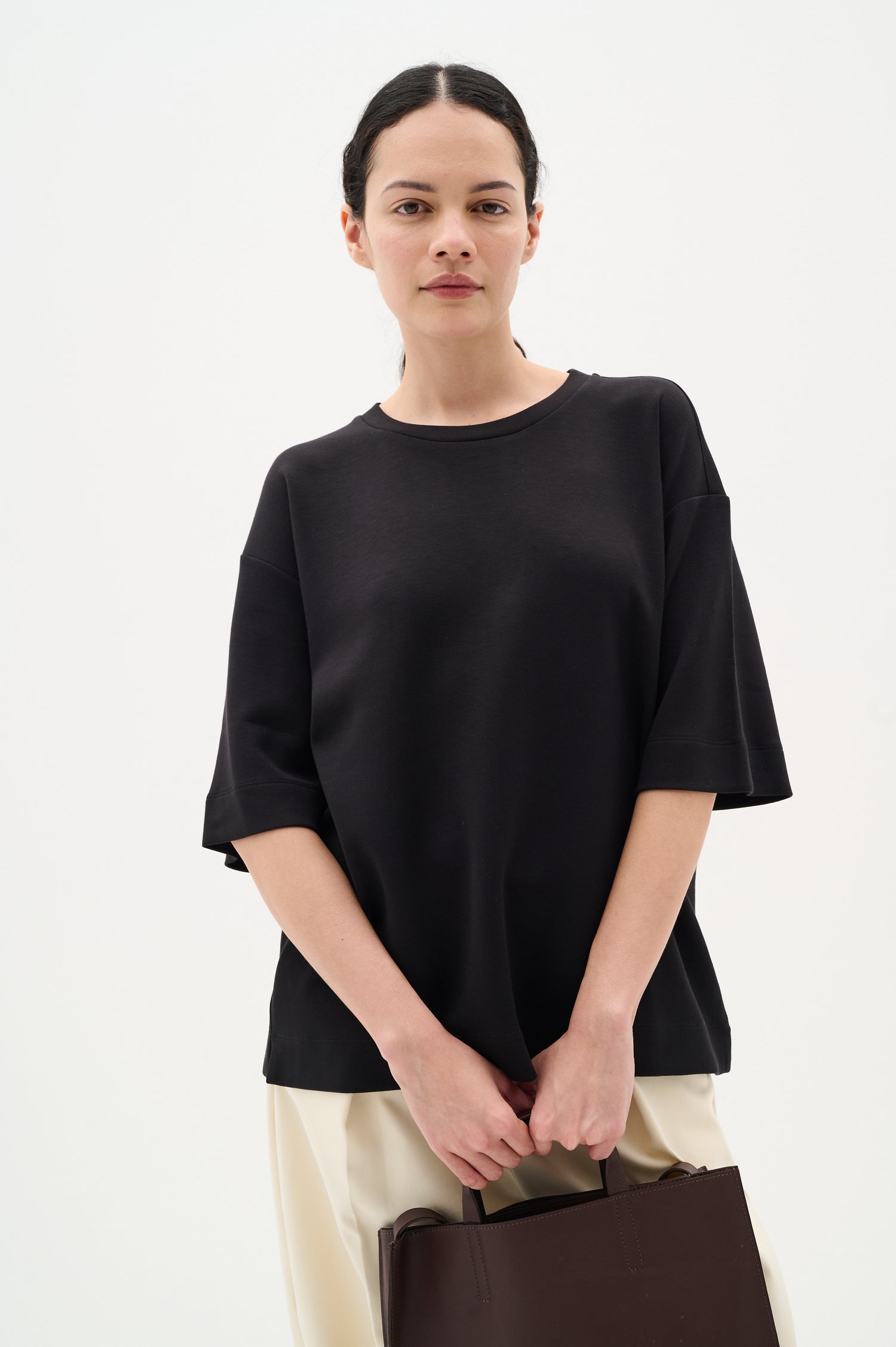 InWear Pannie Oversized T-Shirt In Black