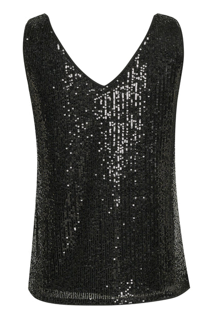 InWear Barbara Balck Sequin Top