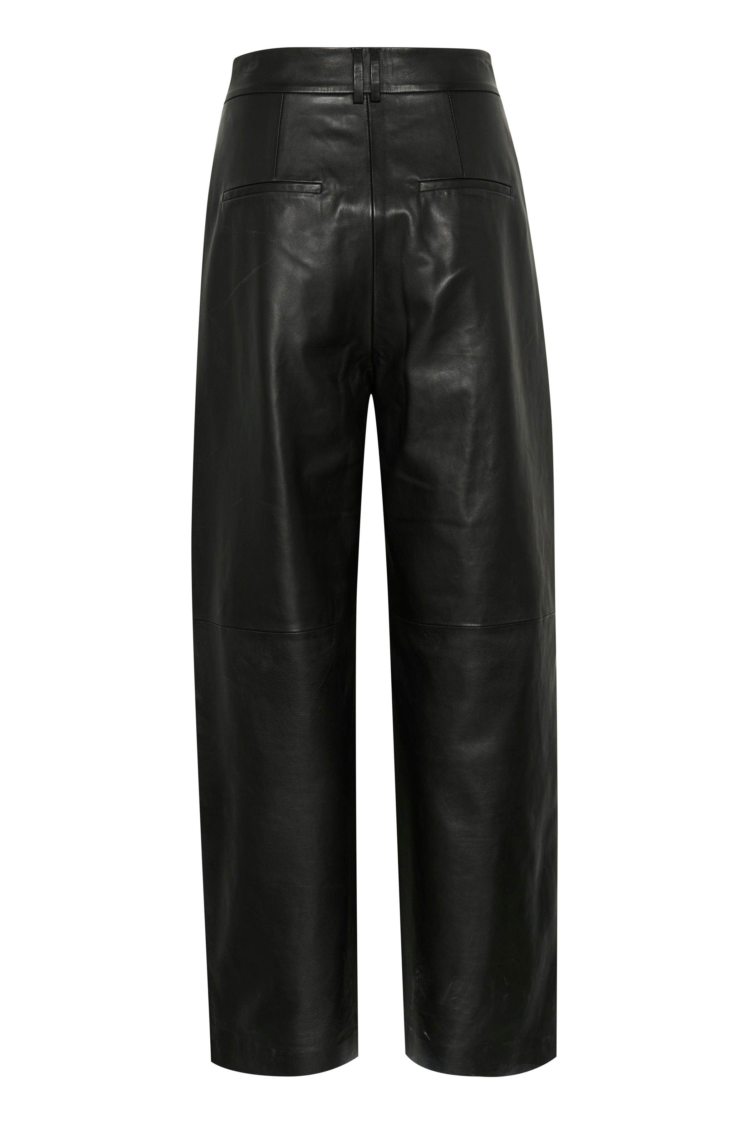 InWear Uriya Leather Trouser in Black