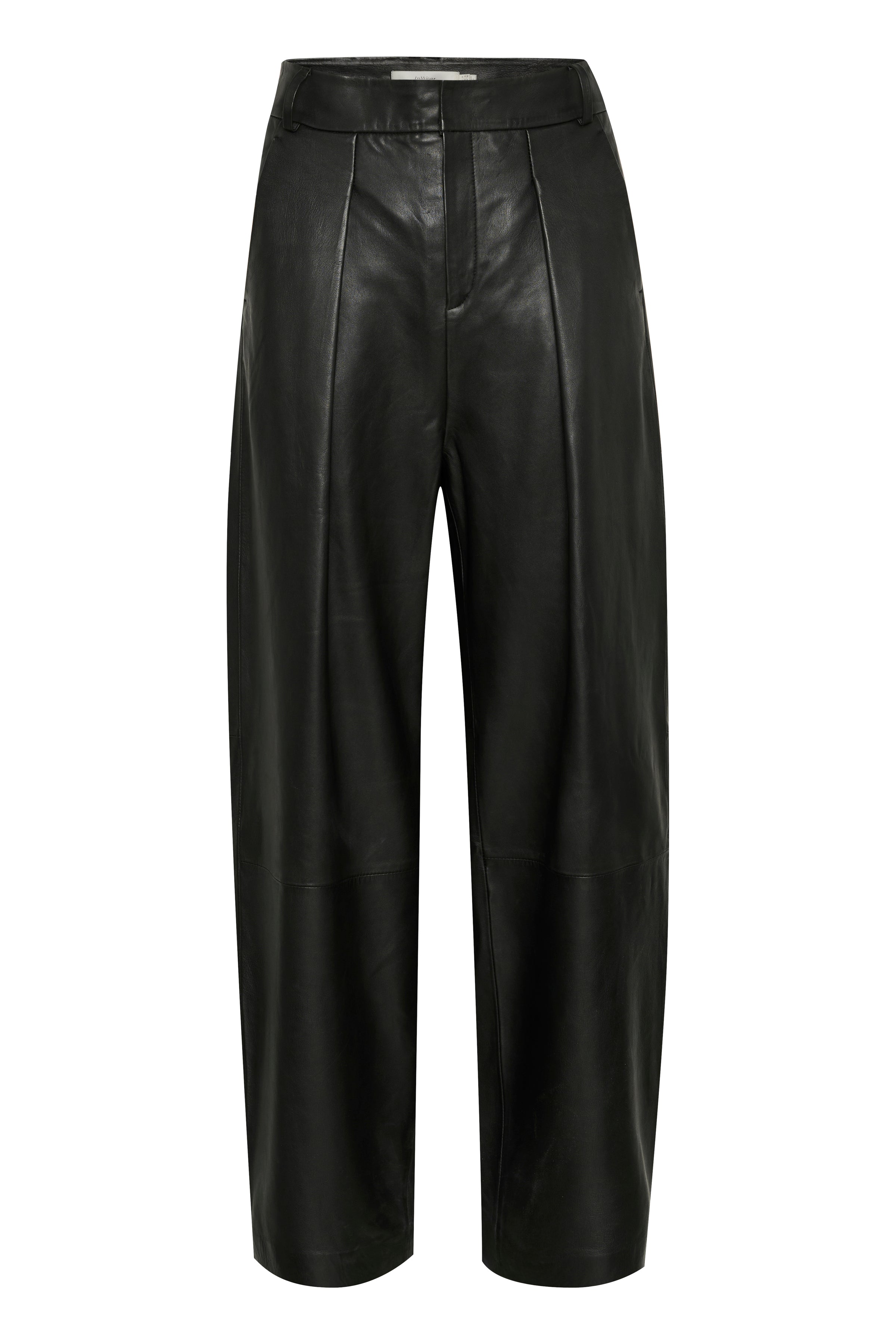 InWear Uriya Leather Trouser in Black