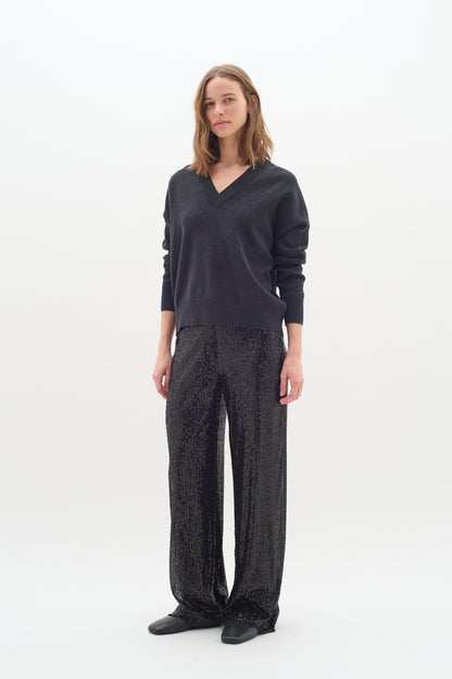 InWear Barbara Black Sequin Trouser