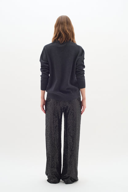 InWear Barbara Black Sequin Trouser