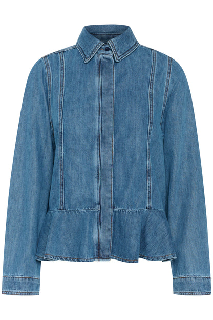 InWear Sophina Denim Shirt in Washed Blue