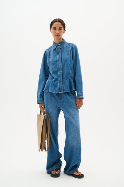 InWear Sophina Denim Shirt in Washed Blue