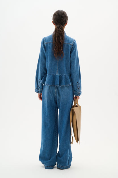 InWear Sophina Denim Shirt in Washed Blue