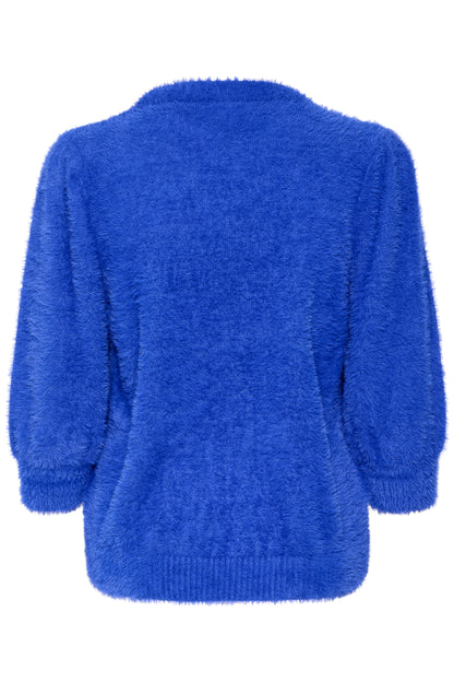 Saint Tropez Banni Super Soft Pullover in Sodalite Cobalt Blue